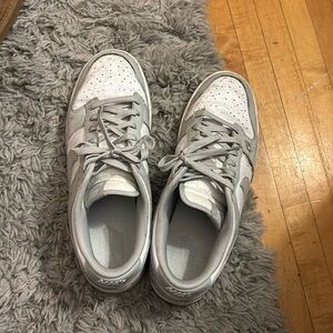 Grey Dunks Size 10